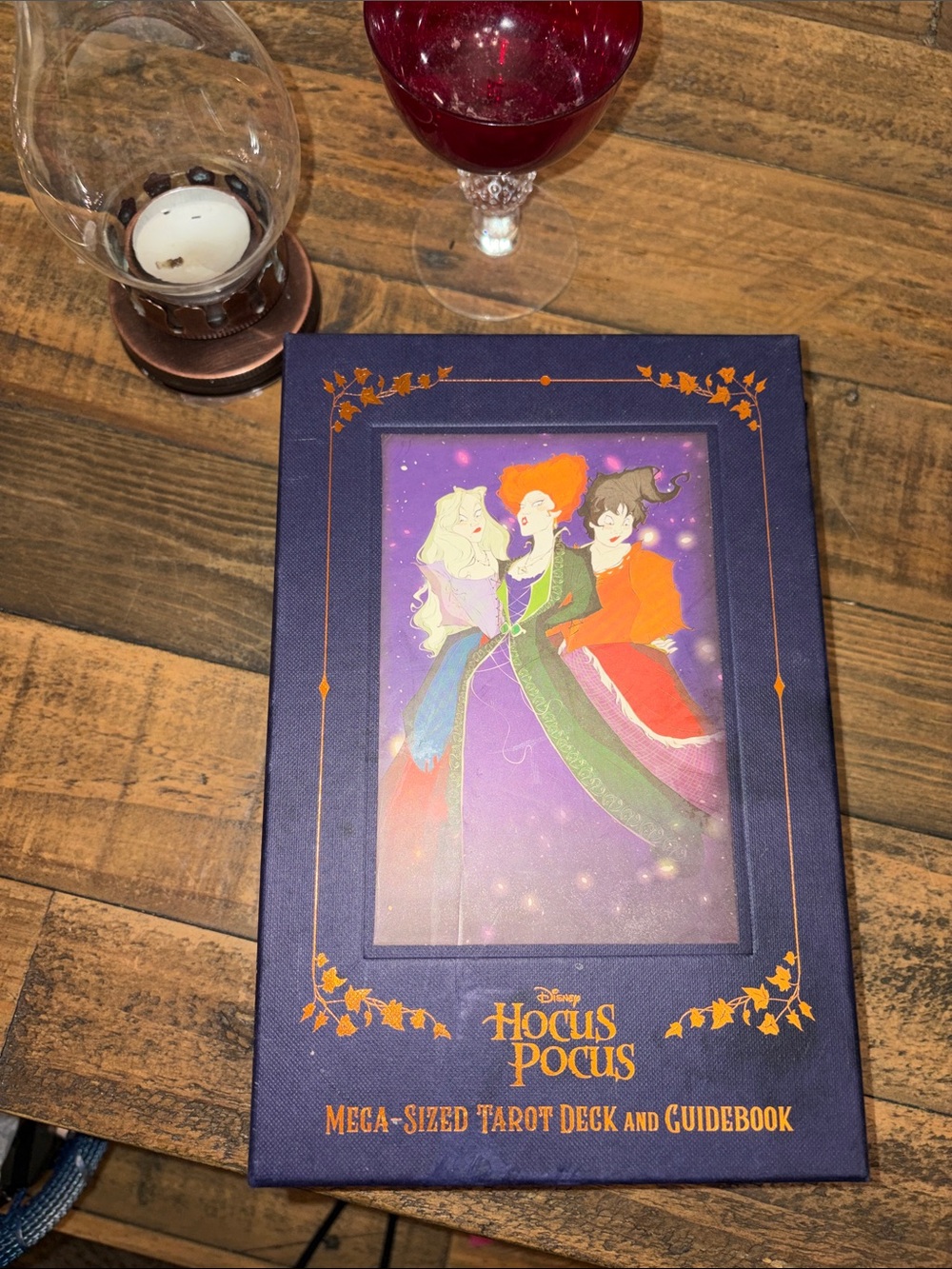 Disney Hocus Pocus Mega-Sized Tarot Deck and Guidebook - Purple, Orange, Green